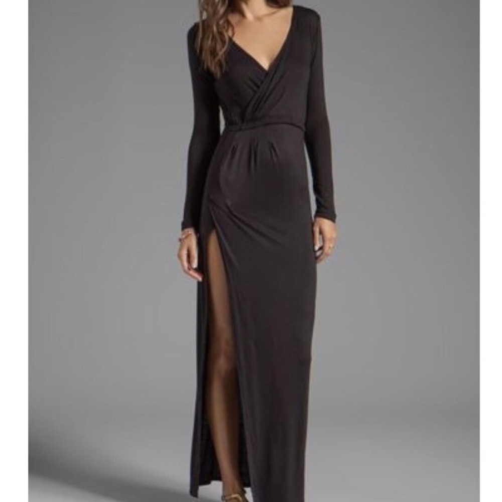 Novella Royale Siren Maxi dress in blk, worn once